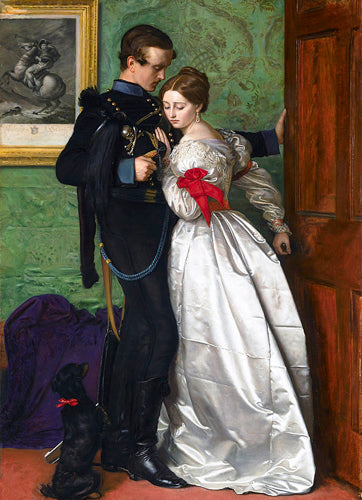 Katey Modelled in John Everett Millais's 'The Black Brunswicker' (1860)