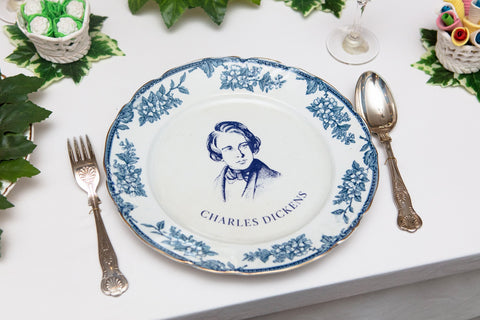 Charles Dickens dinner plate