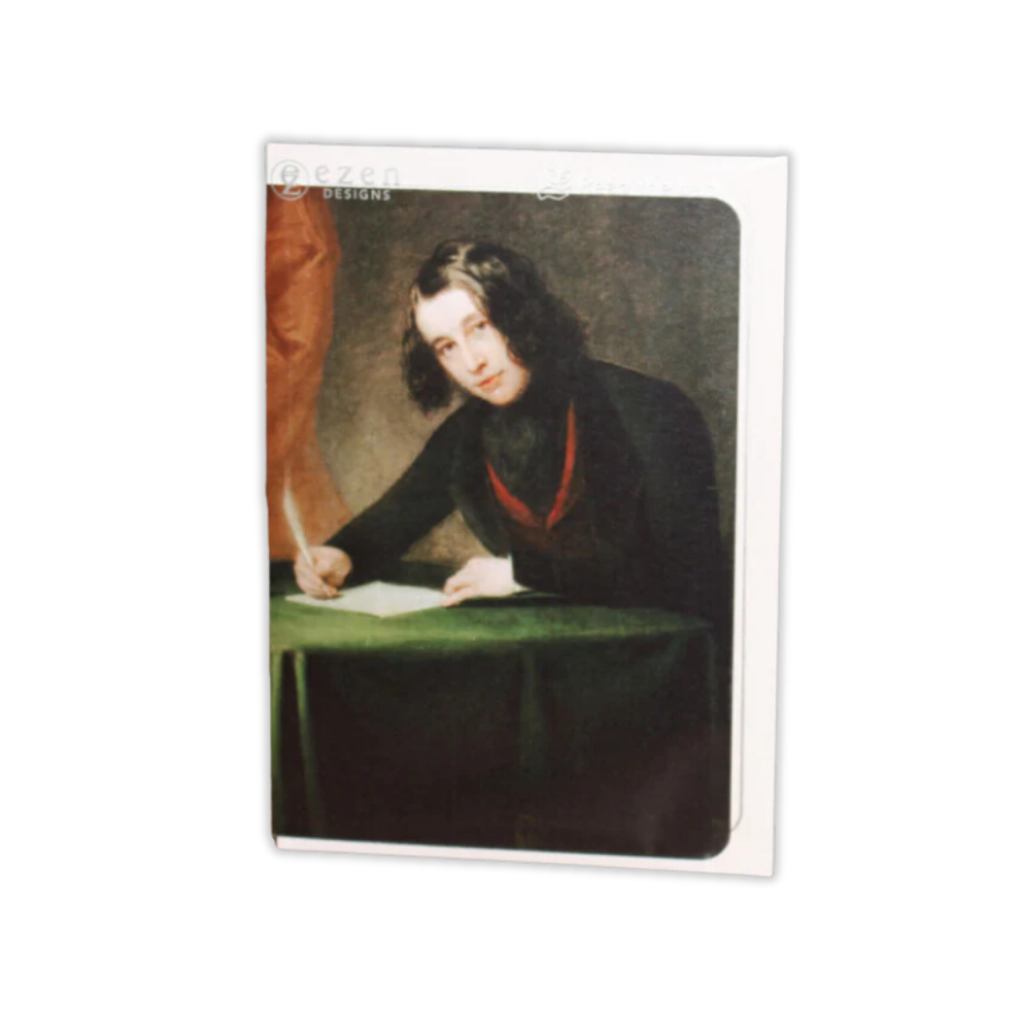Charles Dickens by Francis Alexander (1842): Greeting Card