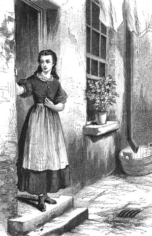 Frontispiece from Jenny’s Geranium; or, the Prize Flower of a London Court