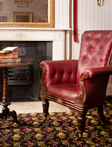Armchair in the Drawing Room of 48 Doughty Street
