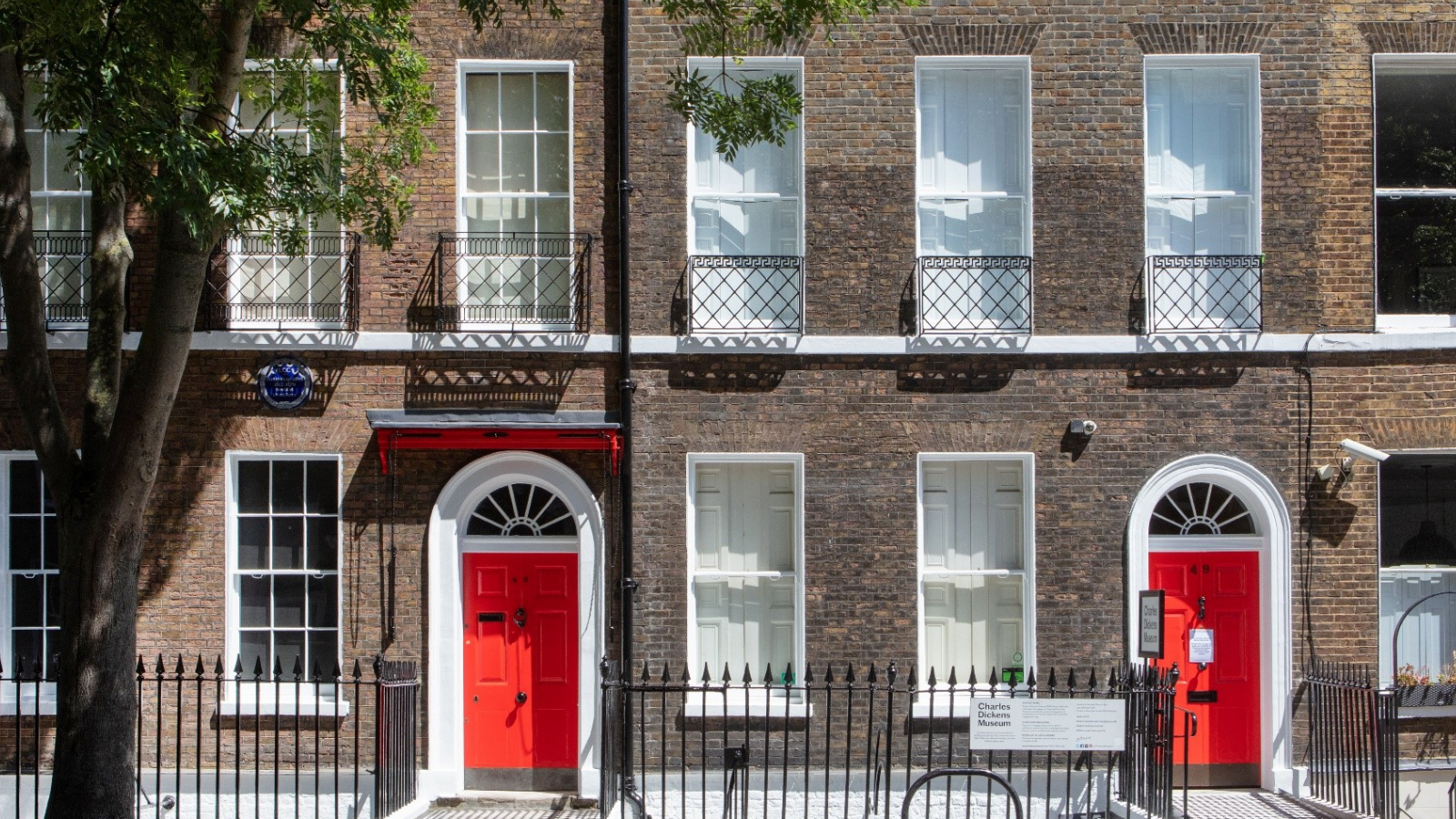 Image of Doughty Street exterior. 