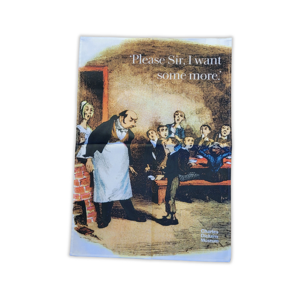 Oliver Twist Tea Towel