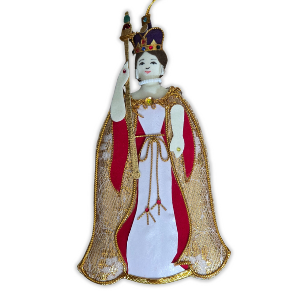 Queen Victoria Christmas Ornament
